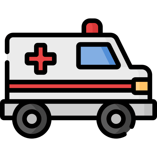 Ambulance vehicle transportation ambulance icon