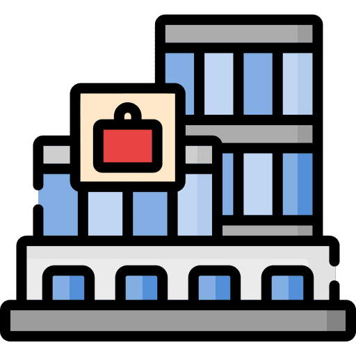 Shopping mall construction shopping mall store icon