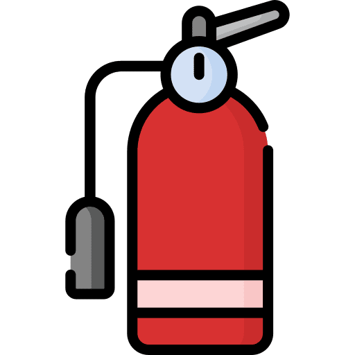 Fire extinguisher fire extinguisher security protection icon