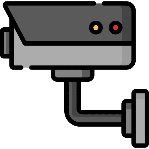 Cctv technology cctv security camera icon