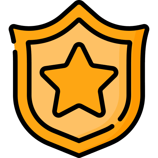 Police badge sheriff miscellaneous police badge icon