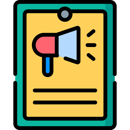 Poster poster advertising street icon