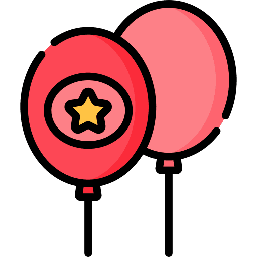 Balloons ads marketing advertisement icon