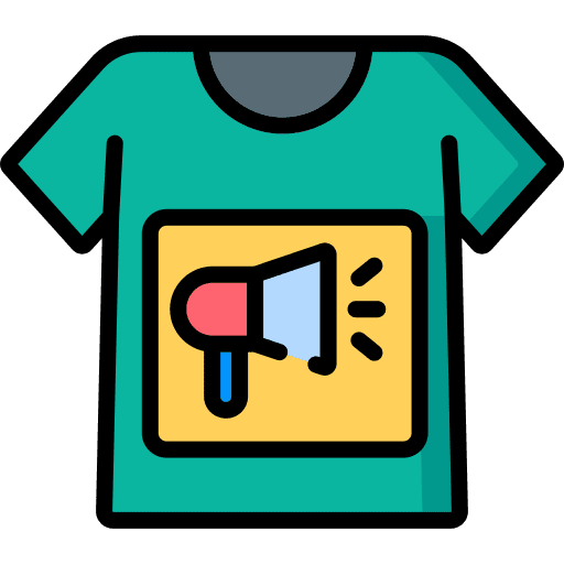 Tshirt fashion merchandise tshirt icon
