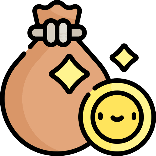 Money bag money finance icon