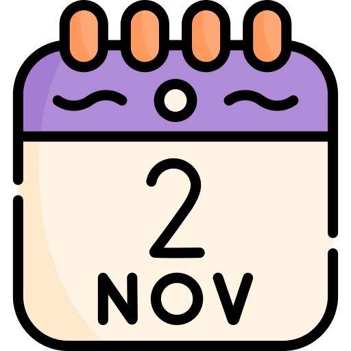 Calendar mexico dia de muertos celebration icon