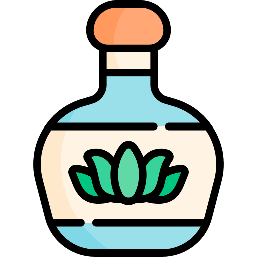 Mezcal food and restaurant mexican beverage icon