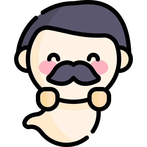 Ghost nightmare man horror icon