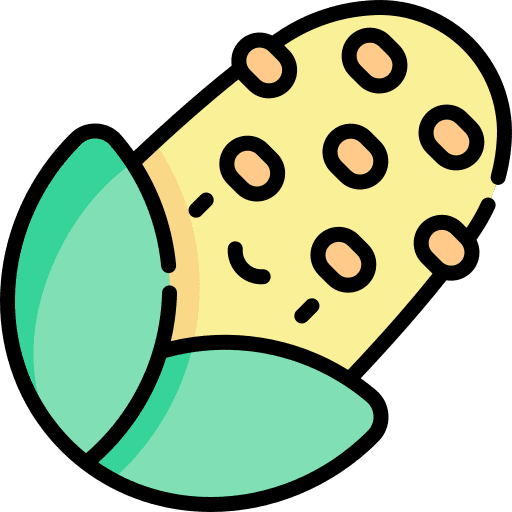 Corn vegetarian cereal food and restaurant icon