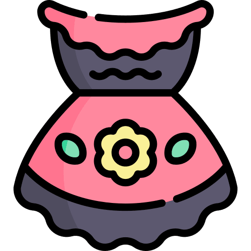 Dress cultures traditional woman icon