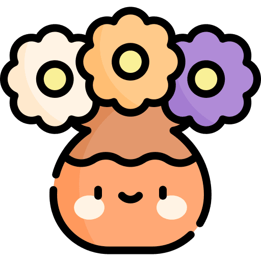 Flowers nature blossom petals icon