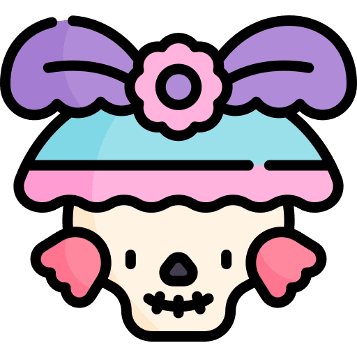 Catrina artisanal catrina dia de muertos icon