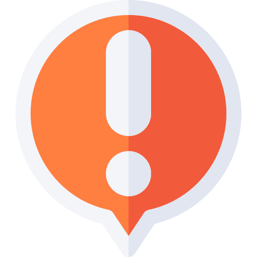 Exclamation mark ui alert interface icon