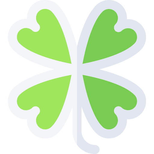 Shamrock shamrock clover botanical icon