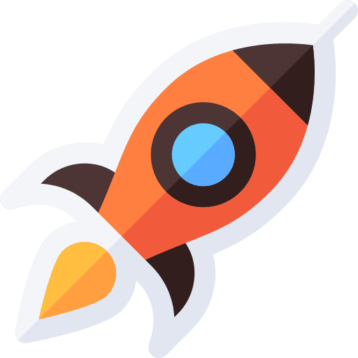 Space shuttle space ship launch space ship boost icon