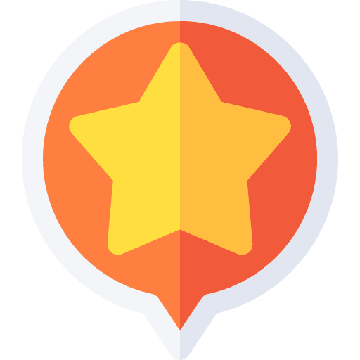 Star popular ui speech bubble icon