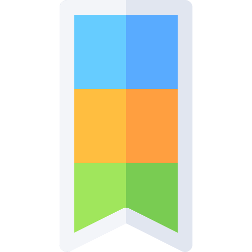 Bookmark interface label save icon