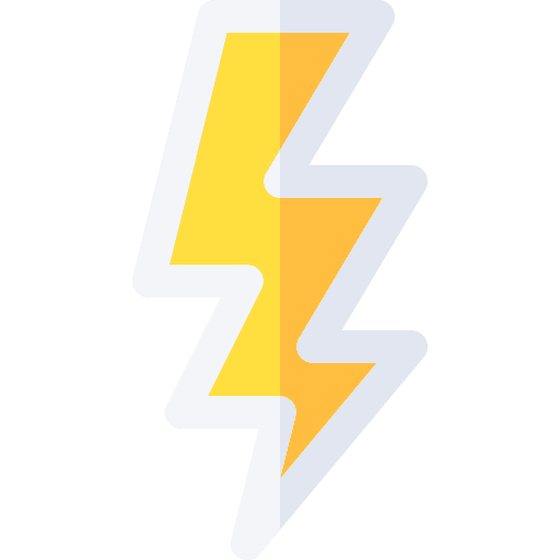 Lightning bolt lightning bolt energy weather icon