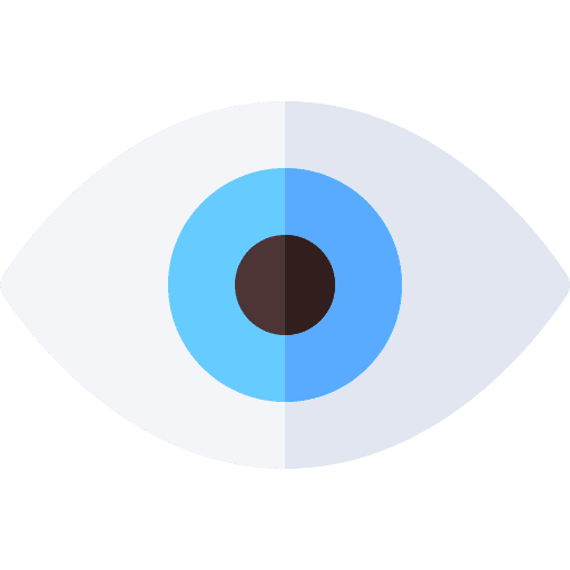 Eye ui interface visible icon