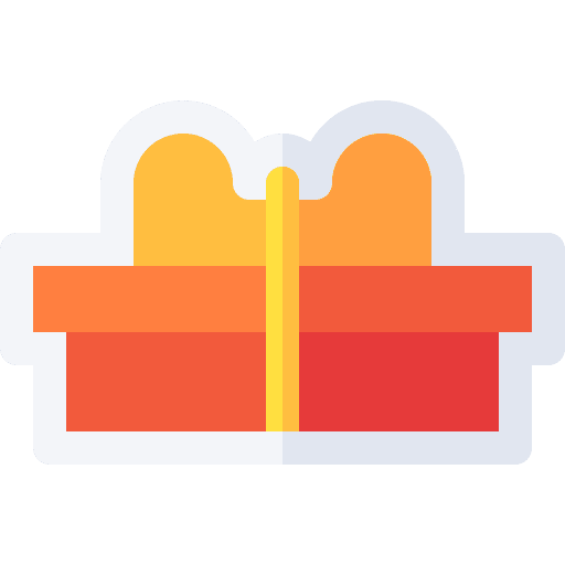 Gift present surprise ribbon icon