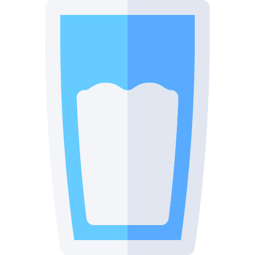 Glass of water beverage food and restaurant drink icon