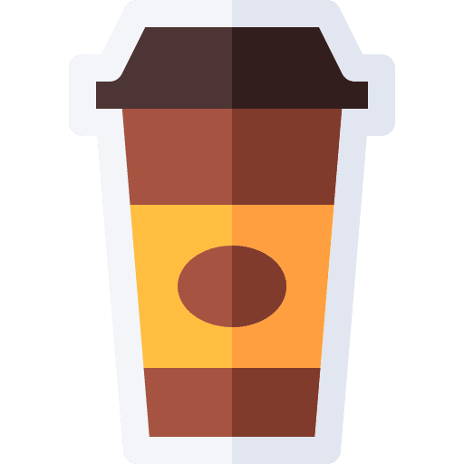 Paper cup take away paper cup coffee cup icon