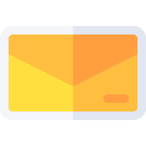 Postcard postcard letter envelope icon