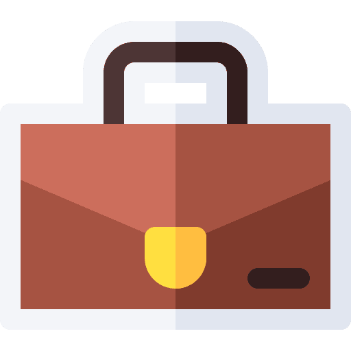 Business and finance baggage bag business and finance icon