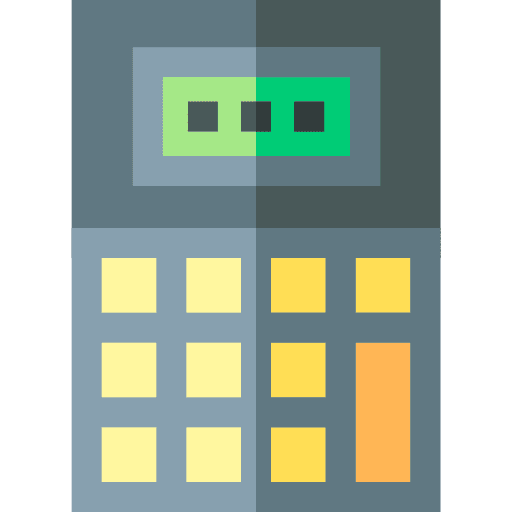 Calculator technology maths education icon