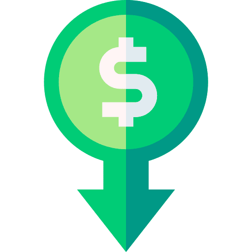 Low prices commerce and shopping discount cheap icon