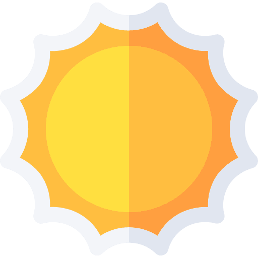 Sun nature sun meteorology icon