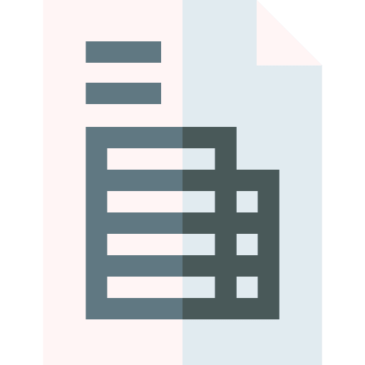 Invoice commerce shopping commerce and shopping icon