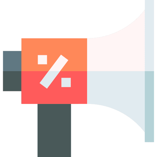 Megaphone announcement promotion communications icon