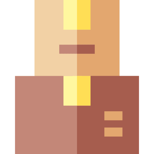 Packages cardboard box stock icon