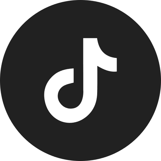 Tiktok social badge musical social icon