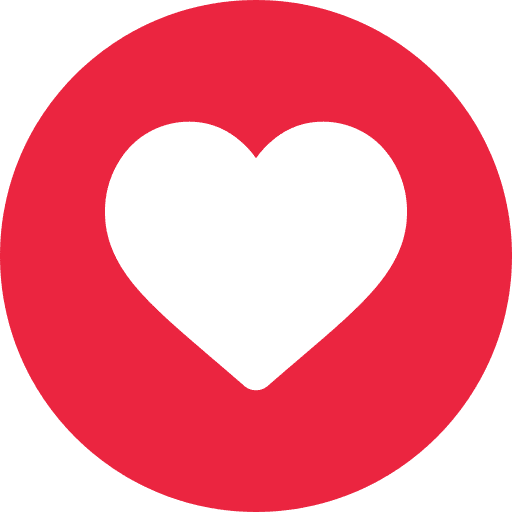 Love heart love social media icon