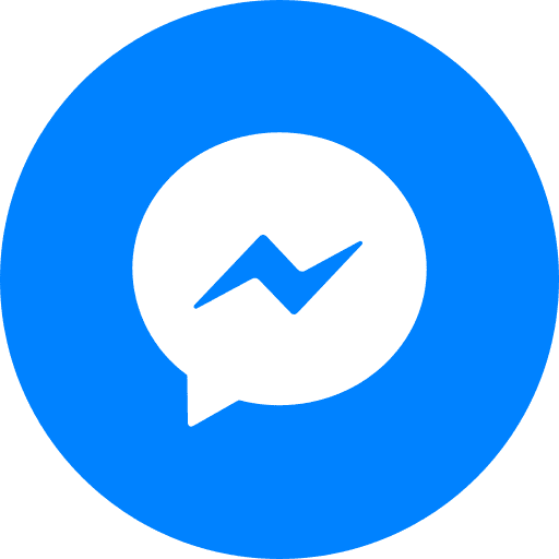 Messenger social badge messenger social media logo icon