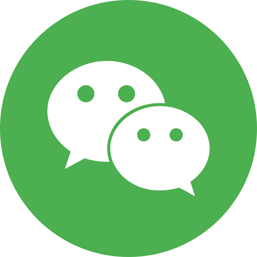 Wechat wechat social chat box icon
