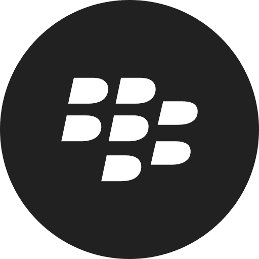 Blackberry social media logo socialmedia icon
