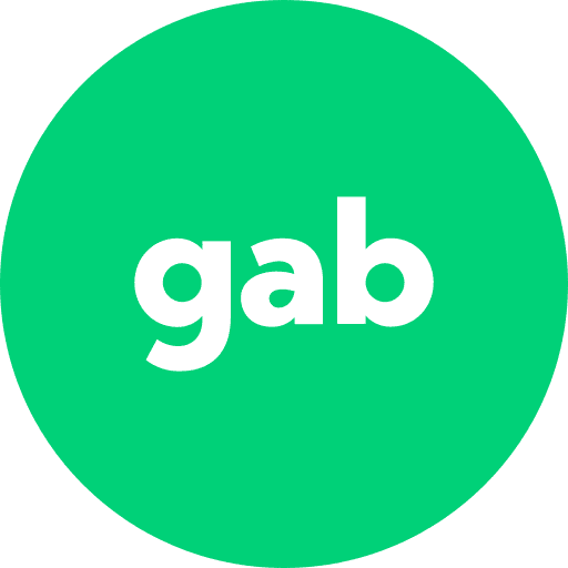 Gab social badge social network gab icon