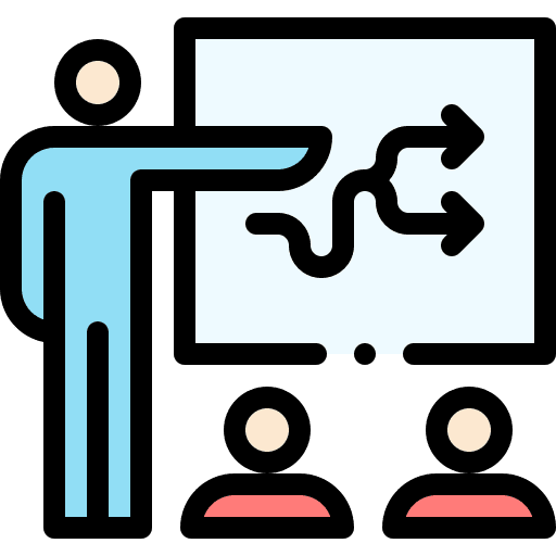 Meeting study meeting seminar icon