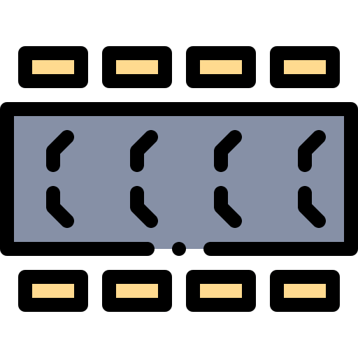 Table meeting conference room furniture icon