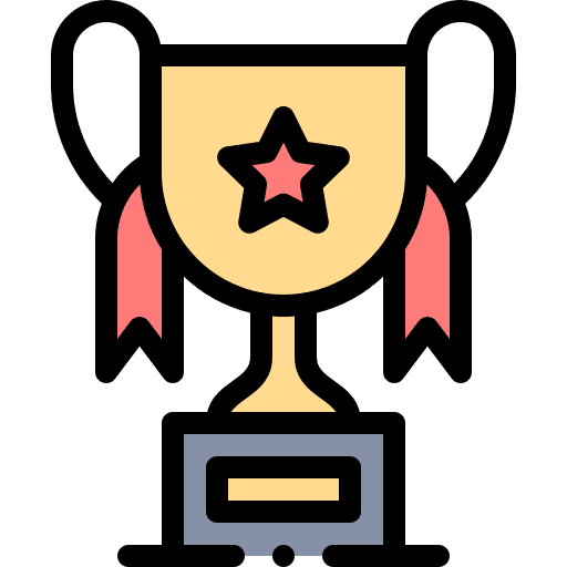 Trophy award cup trophy icon