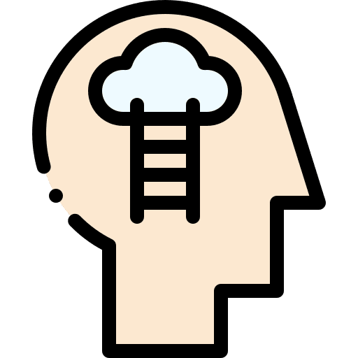 Ladder achievement cloud miscellaneous icon