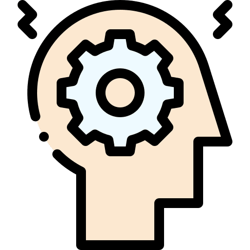 Settings settings psychology head icon