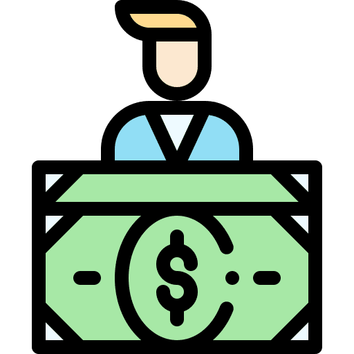 Sponsor business and finance sponsor user icon