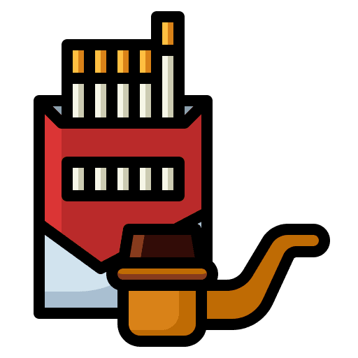 Cigarette cigar pipe miscellaneous icon
