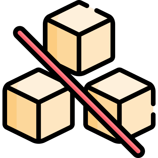 No sugar sugar candy sugar cube icon