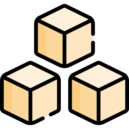 Sugar food sugar cube food and restaurant icon