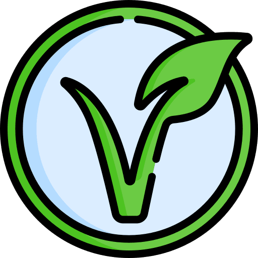 Vegetarian leaf vegetarian shapes and symbols icon